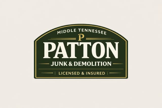 Patton Junk and Demolition logo