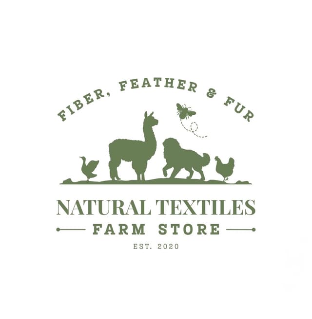 Fiber, Feather & Fur Farm logo